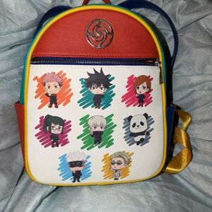 Jujutsu Kaisen Chibi Character Mini Backpack - Multi Color